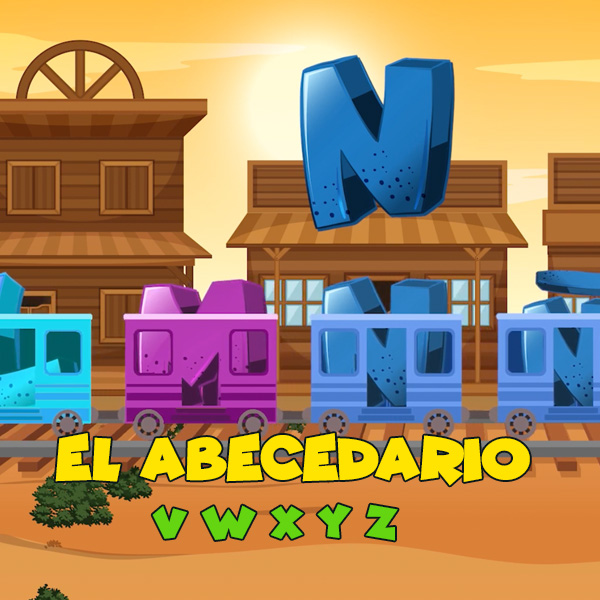El Gatito El Abecedario V W X Y Z