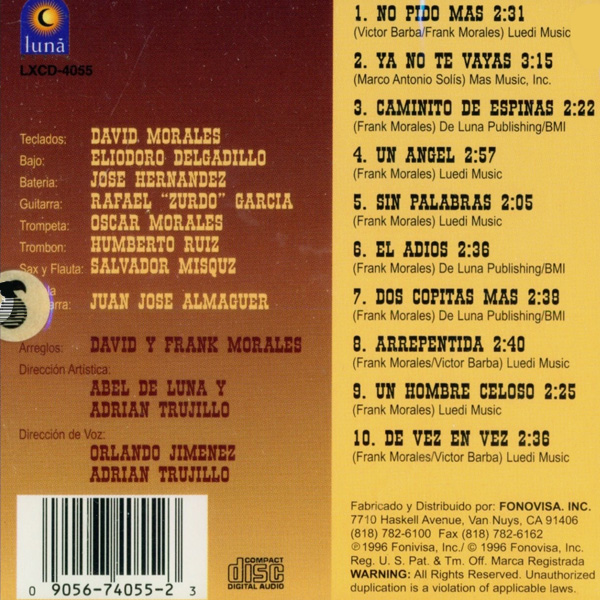 Arrepentida_Frank_Morales_CD_Back_Cover_De_Victor_M_Barba