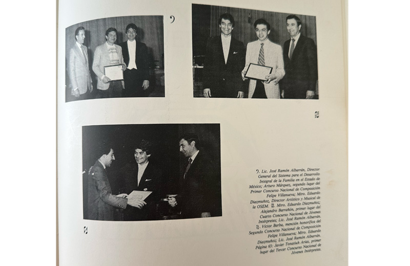 Libro conmemorativo, página 67